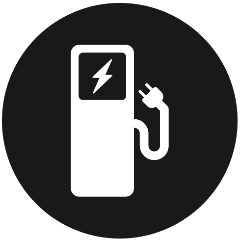 Bornes de recharge pour véhicule électrique logo